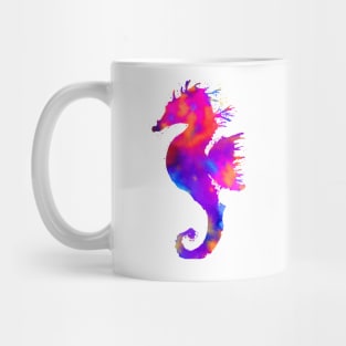 Rainbow Seahorse Mug